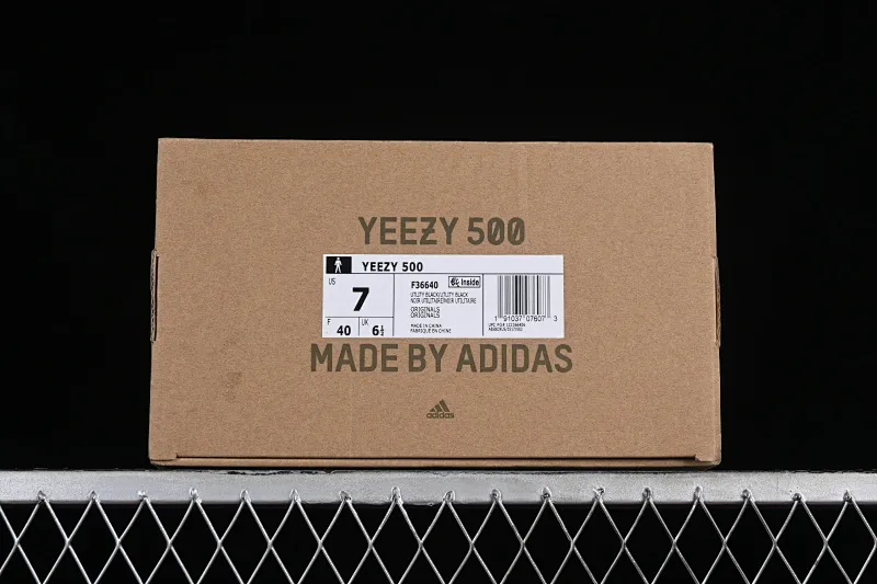 All Categories Ad Yeezy Coconut Series G Version Ad Originals Yeezy 500 "Black" F36640 Adidas Coconut Casual Running Shoes
